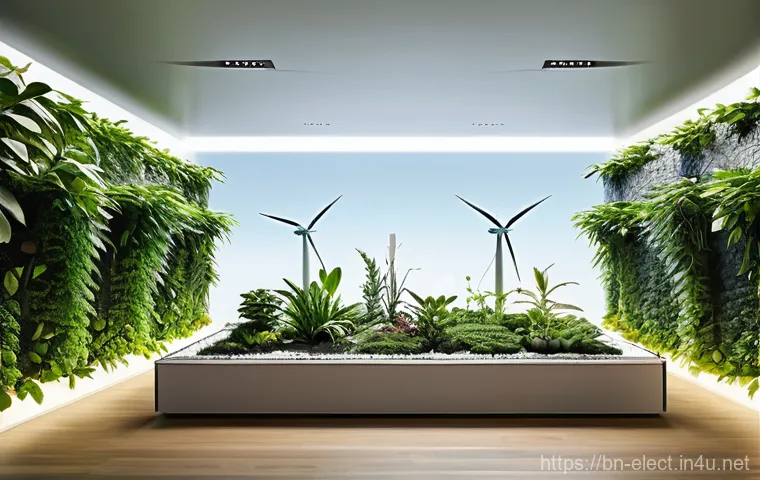 전자기기 자격증 시험에 대한 최신 정보 - 0

**Prompt:** A visually rich, near-future scene that blends sustainable electronics with advanced ...